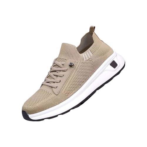 Maskjuwio Sommerschuhe Herren Stoff, Leicht Laufschuhe Freizeitschuhe Aus Netzstoff Low Top Schlupfschuhe Weichen Sohle Sportschuhe Atmungsaktiv Walkingschuhe Extra Weit Turnschuhe Gr.39-44 von Maskjuwio