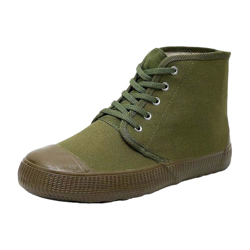 Maskjuwio Stoffschuhe Herren Sneaker High Top Sportschuhe Round Toe Turnschuhe Schnürsenkel Leinenschuhe Atmungsaktiv Walkingschuhe Für Fitnessstudio&Alltag Einfarbig Sneaker Bequeme Fitnessschuhe Maskjuwio Stoffschuhe Herren Sneaker High Top Sportschuhe Round Toe Turnschuhe Schnürsenkel Leinenschuhe Atmungsaktiv Walkingschuhe Für Fitnessstudio&Alltag Einfarbig Sneaker Bequeme Fitnessschuhe von Maskjuwio