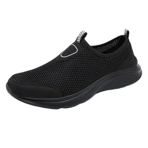 Maskjuwio Trekkingschuhe Herren Sommer, Mesh Wanderschuhe Atmungsaktiv Sportschuhe Leicht Walkingschuhe Ohne Schnürung Turnschuhe Joggingschuhe Für Breite Füße Weichen Sohle Laufschuhe Gr.39-47 Maskjuwio Trekkingschuhe Herren Sommer, Mesh Wanderschuhe Atmungsaktiv Sportschuhe Leicht Walkingschuhe Ohne Schnürung Turnschuhe Joggingschuhe Für Breite Füße Weichen Sohle Laufschuhe Gr.39-47 von Maskjuwio