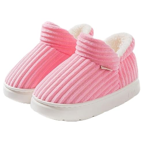 Maskjuwio Warme Hausschuhe Damen Geschlossen Filzpantoffeln Damen Mit Gummisohle Plüsch Gefüttert Hüttenschuhe Hausschlappen Mit Weichen Sohlen Pantoffeln Fur Drinnen Und Draußen Bequeme Slippers von Maskjuwio