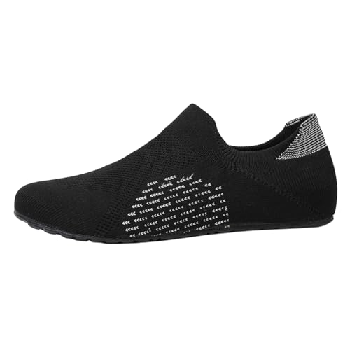 Maskjuwio Wasserschuhe Herren 43 Leicht Badeschuhe rutschfest Aquaschuhe Atmungsaktiv Slip-On Tauchschuhe Schnelltrocknend rutschfest Schwimmschuhe Ohne Schnürsenkel Watschuhe Mesh Surfschuhe von Maskjuwio