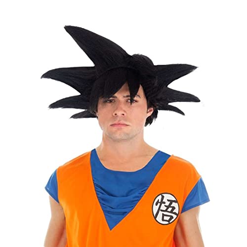 Generique - Dragon Ball-Perücke Son Goku Accessoire schwarz von Maskworld