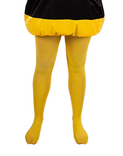 Maskworld Biene Maja & Willi - Strumpfhose für Erwachsene - Kostümzubehör - Karneval, Fasching, Motto-Party - Größe XL-XXL von Maskworld