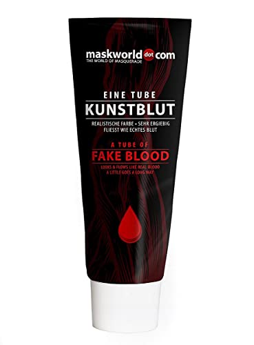 Maskworld Special Effect Kunstblut in der Tube - Halloween Karneval Motto-Party Horror Make-Up 50ml von Maskworld