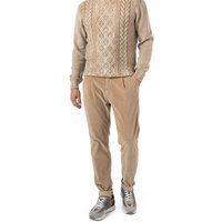 Mason's Herren Bundfaltenhose beige Cord von Mason's