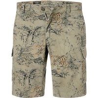 Mason's Herren Cargoshorts grün Baumwolle von Mason's