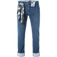 Mason's Herren Jeans blau Baumwoll-Stretch von Mason's