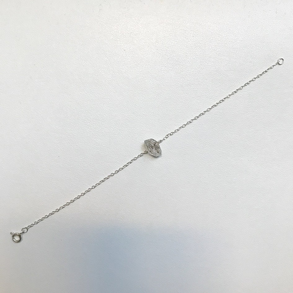 Herkimer Diamanten Sterling Silberarmband Herkimer Diamanten Sterling Silberarmband von MasonPetras