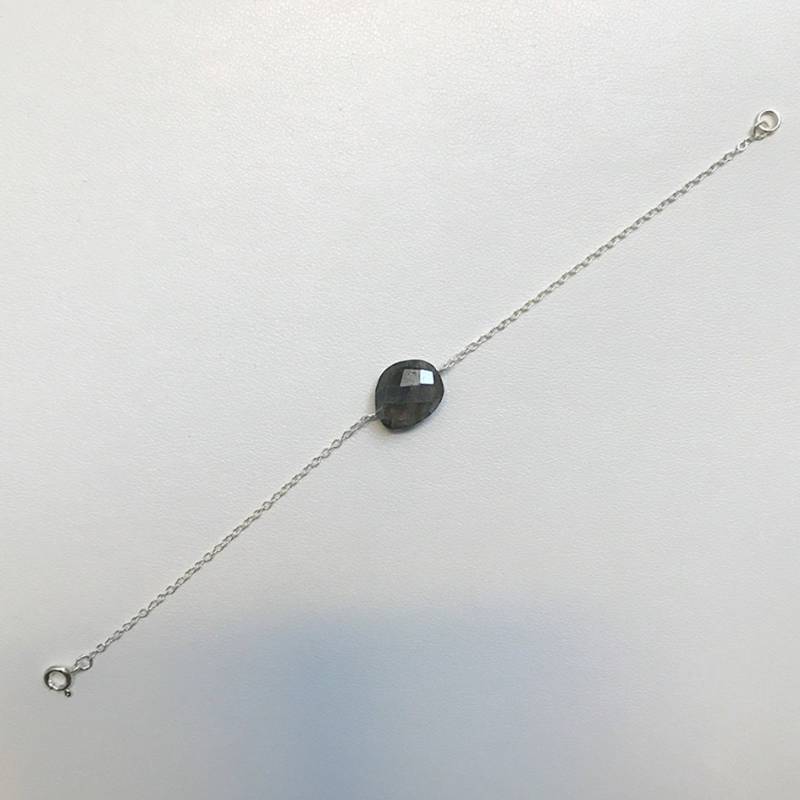 Labradorit Und Sterling Silber Armband Labradorit Und Sterling Silber Armband von MasonPetras