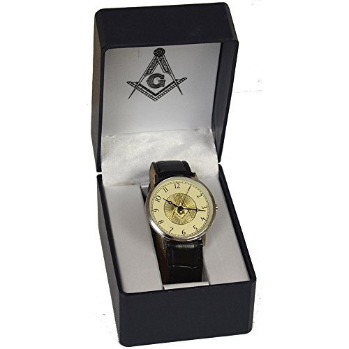 Armbanduhr, freimaurisches Design von Masonic