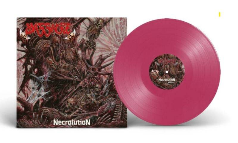 Necrolution von Massacre - LP (Coloured, Limited Edition, Standard) von Massacre