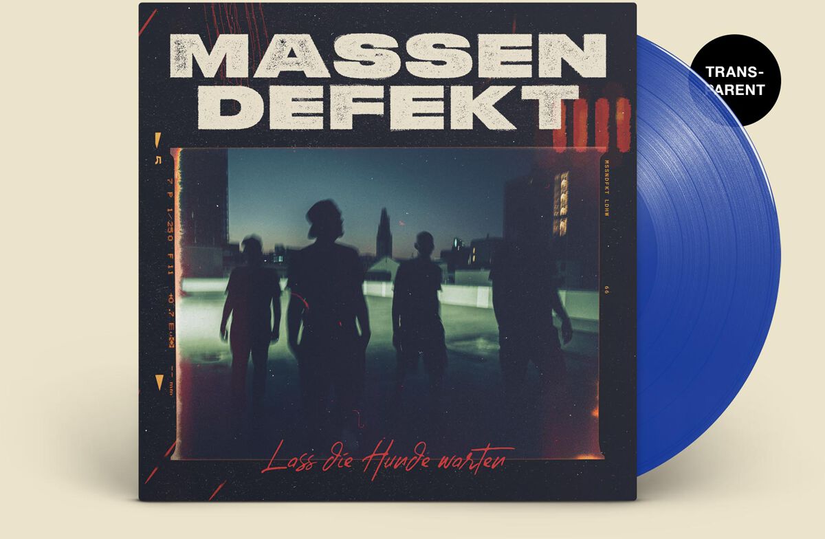 Lass die Hunde warten von Massendefekt - LP (Coloured, Limited Edition, Standard) von Massendefekt