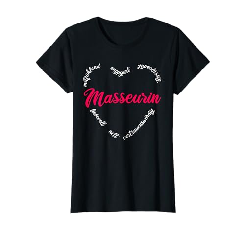 Masseurin Masseur Beruf Frauen geschenk T-Shirt Masseurin Masseur Beruf Frauen geschenk T-Shirt von Masseurin Masseur Beruf Frauen geschenk