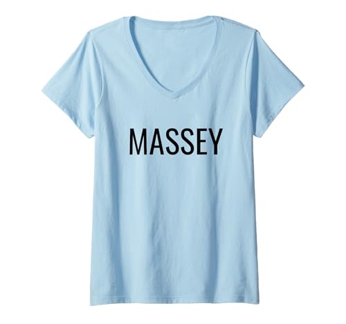 Damen Massey T-Shirt mit V-Ausschnitt Damen Massey T-Shirt mit V-Ausschnitt von Massey