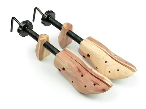 Massido Schuhspanner Damen Schuhdehner Kiefernholz Schuhweiter Faltenschutz 4 Aufsätze Feuchtigkeitsabsorbierend Regulierbar 20-29 cm Massido Schuhspanner Damen Schuhdehner Kiefernholz Schuhweiter Faltenschutz 4 Aufsätze Feuchtigkeitsabsorbierend Regulierbar 20-29 cm von Massido