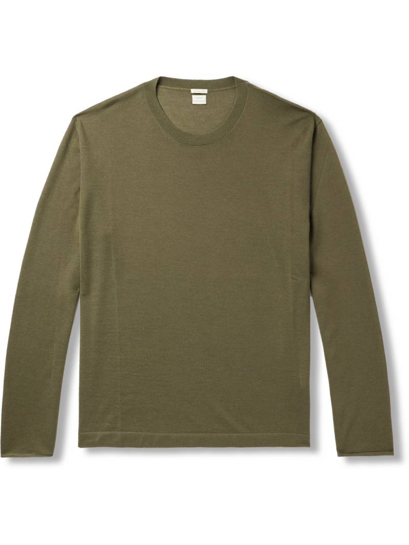 Massimo Alba - Cashmere Sweater - Men - Green - M von Massimo Alba