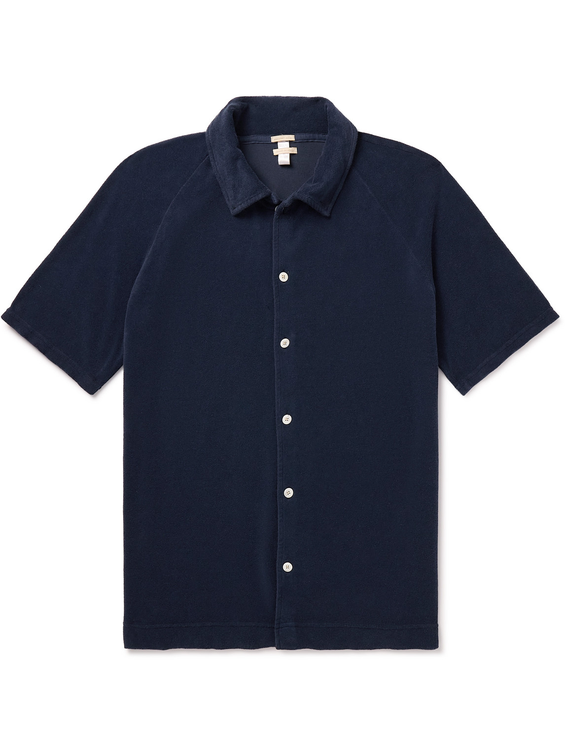 Massimo Alba - Cruiser Cotton-Blend Terry Shirt - Men - Blue - XL von Massimo Alba