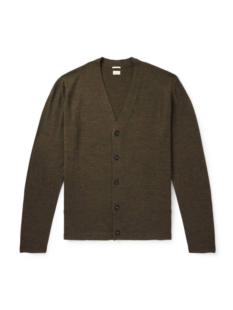 Massimo Alba - Darcy Virgin Wool Cardigan - Men - Brown - XXL von Massimo Alba