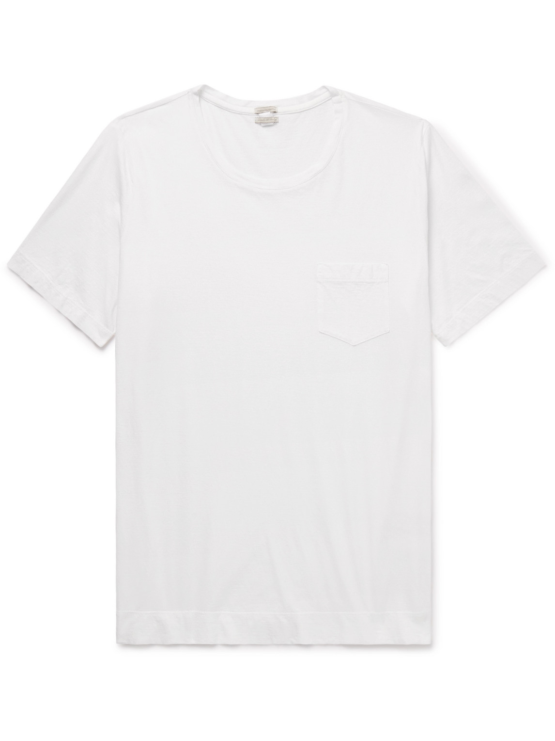 Massimo Alba - Panarea Cotton-Jersey T-Shirt - Men - White - XXL von Massimo Alba
