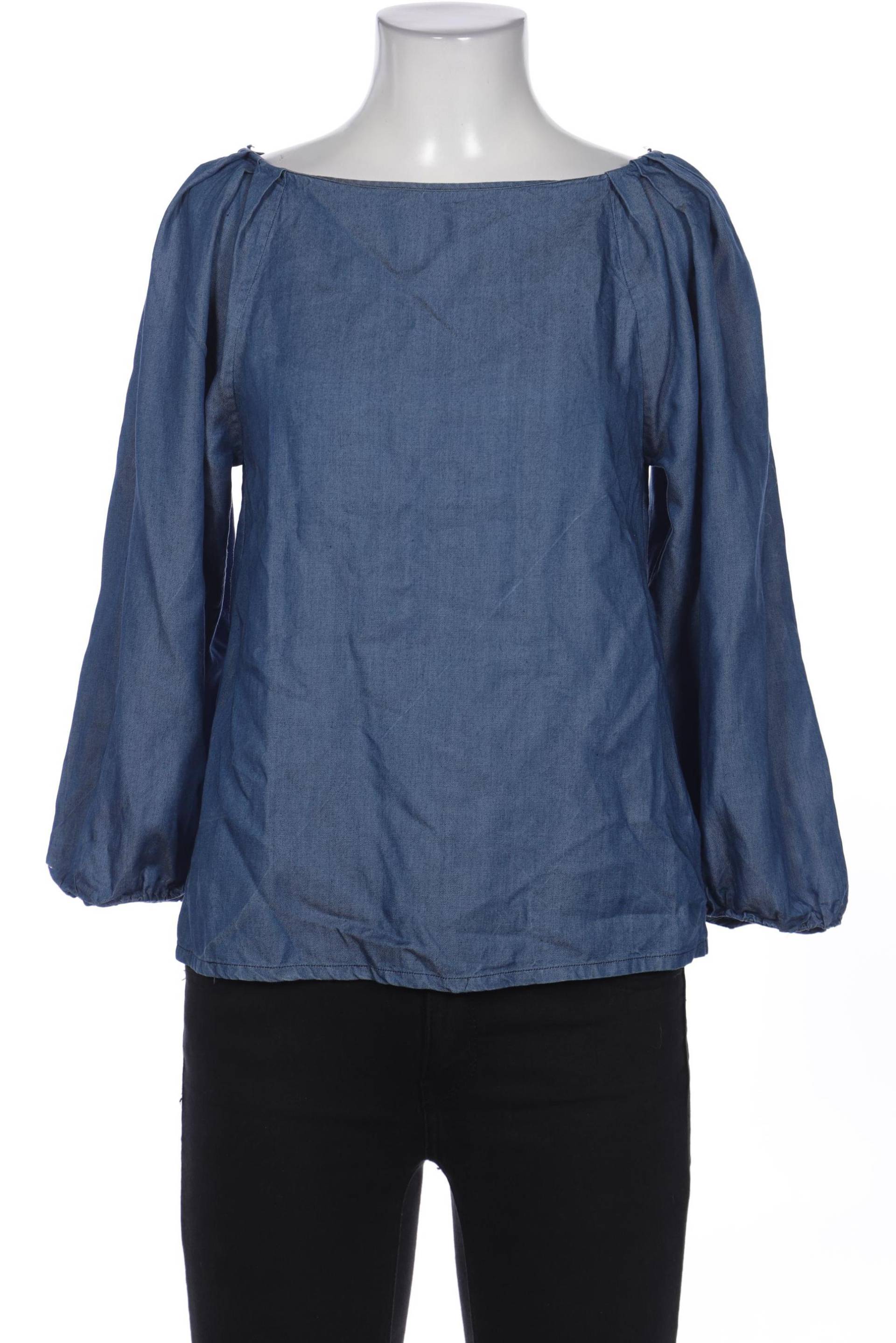 Massimo Dutti Damen Bluse, blau von Massimo Dutti