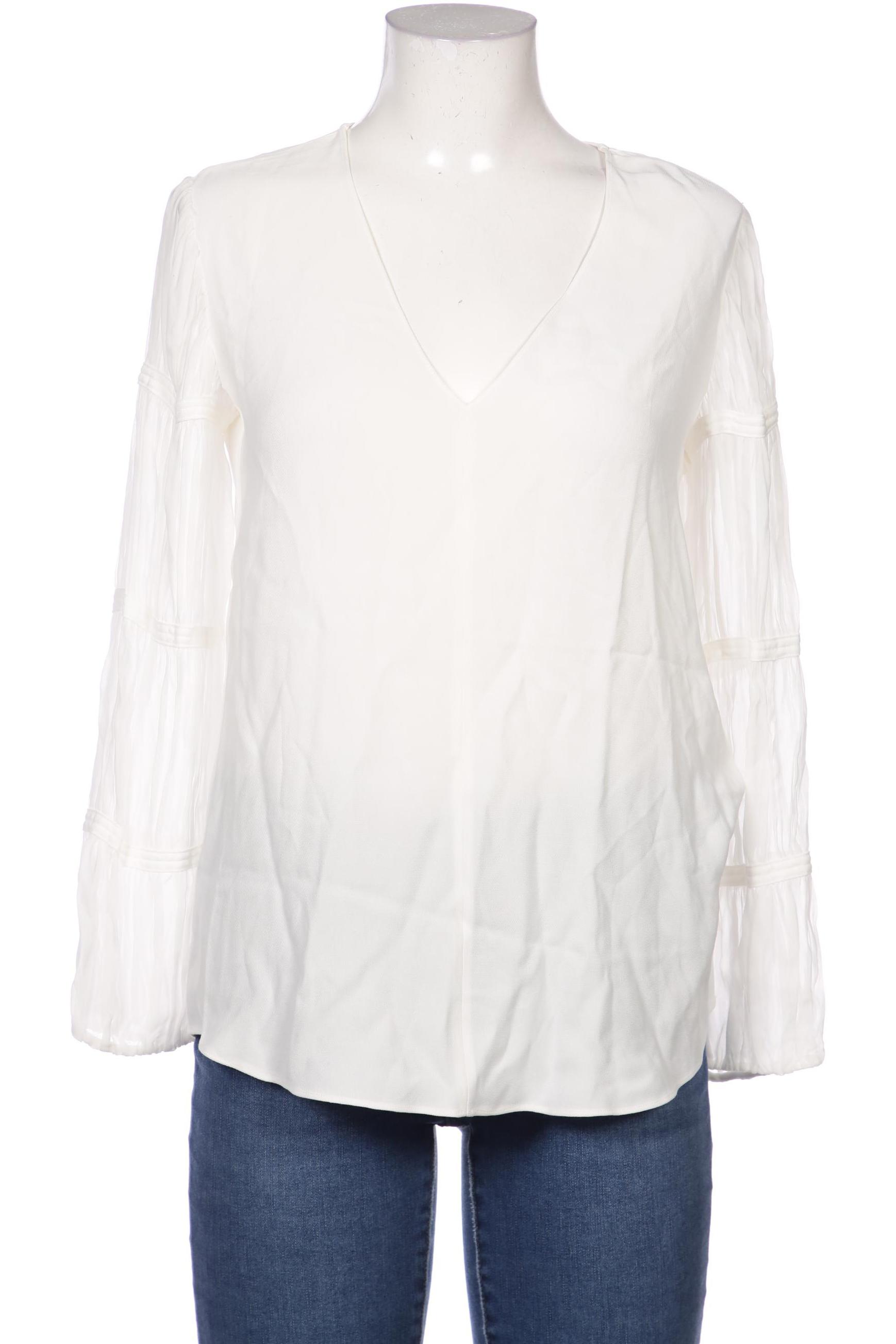 Massimo Dutti Damen Bluse, weiß von Massimo Dutti