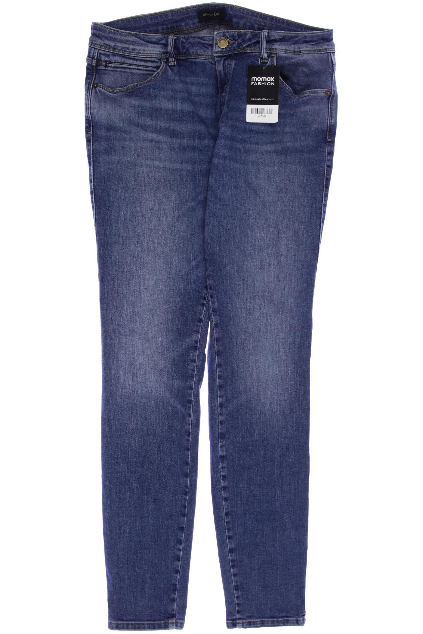 Massimo Dutti Damen Jeans, blau von Massimo Dutti