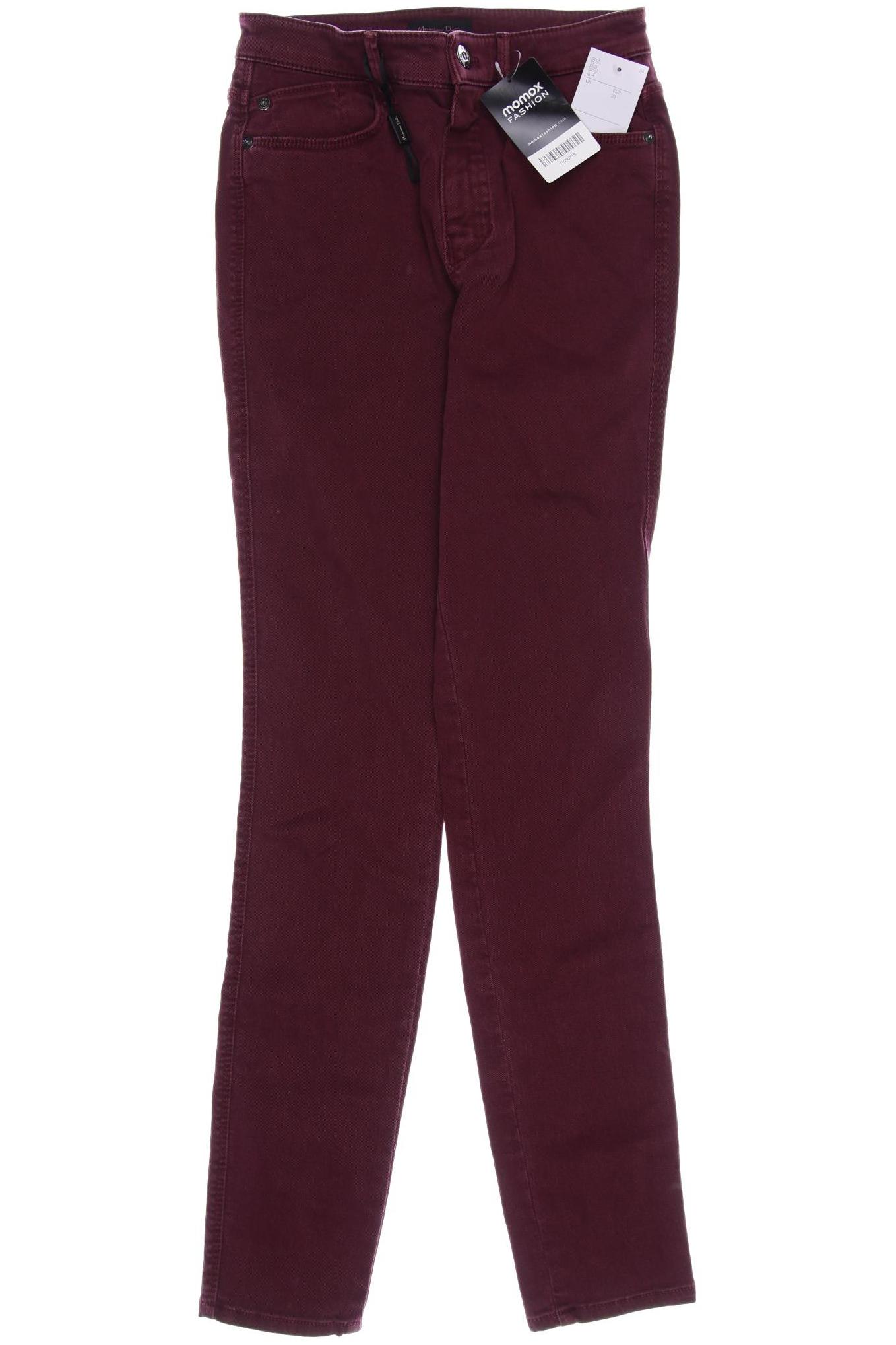 Massimo Dutti Damen Jeans, bordeaux von Massimo Dutti