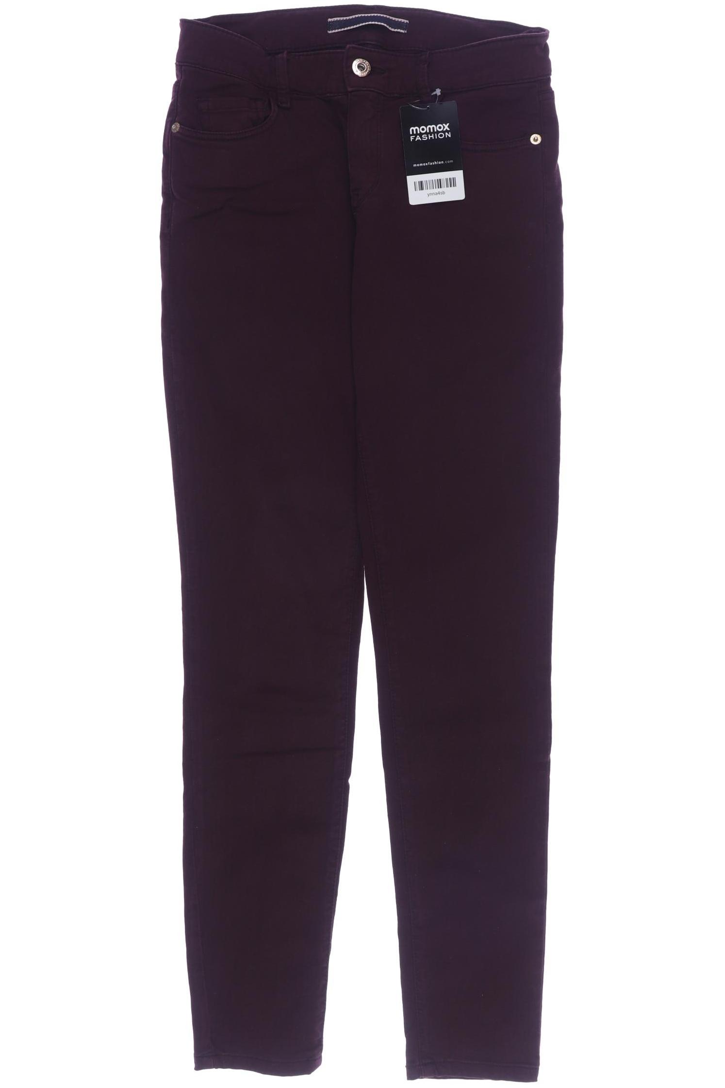 Massimo Dutti Damen Jeans, bordeaux von Massimo Dutti