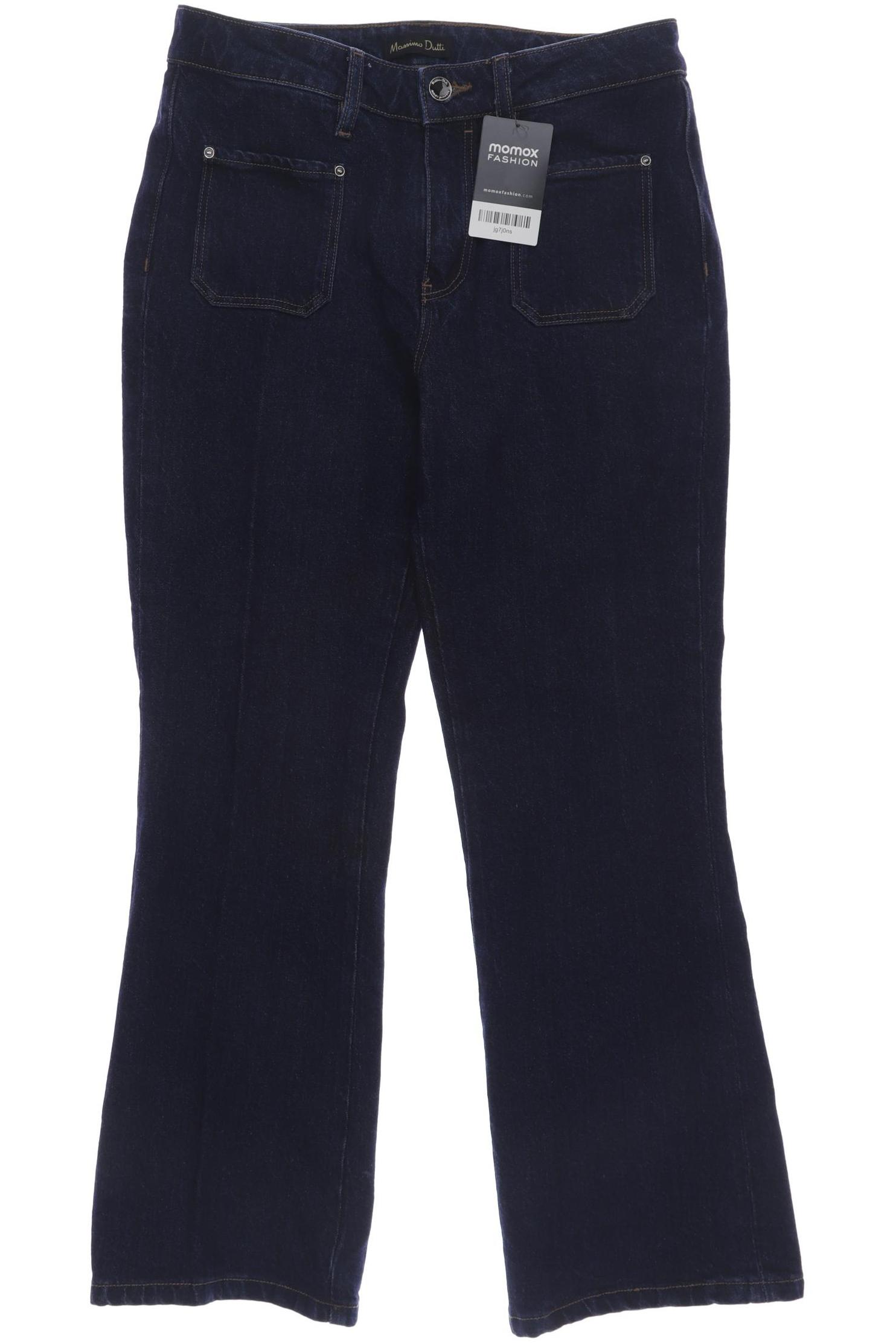 Massimo Dutti Damen Jeans, marineblau von Massimo Dutti