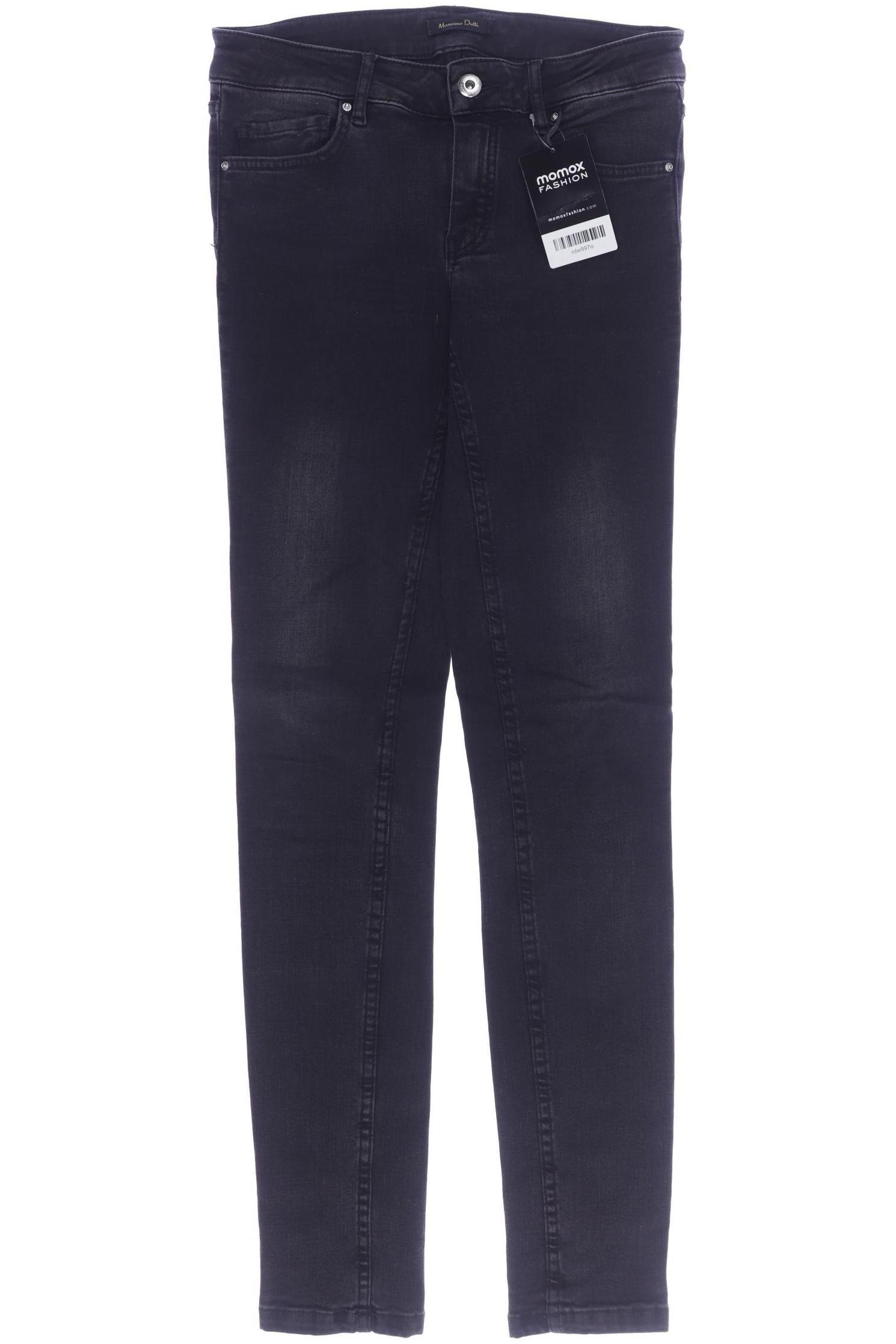 Massimo Dutti Damen Jeans, schwarz von Massimo Dutti