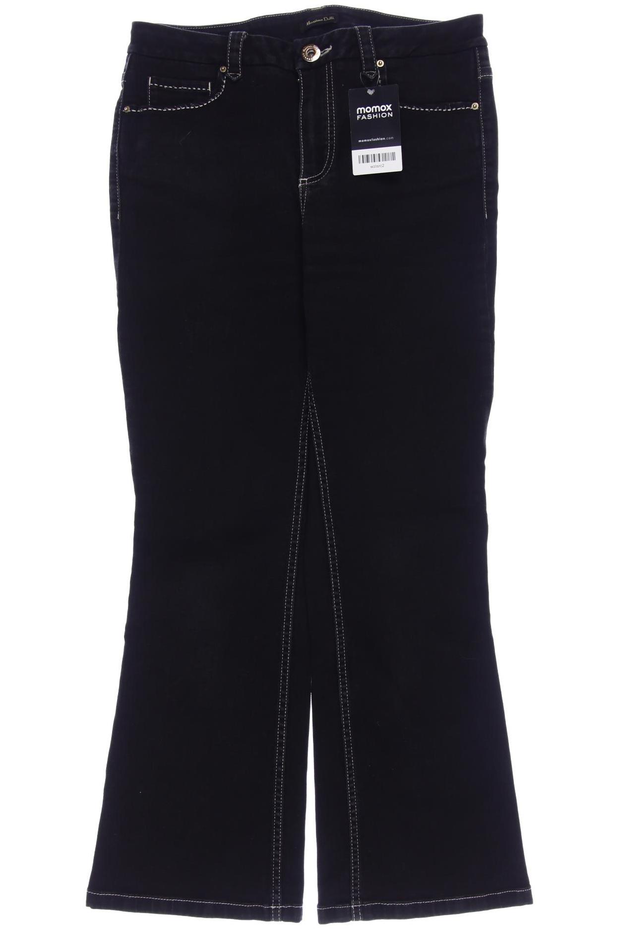 Massimo Dutti Damen Jeans, schwarz von Massimo Dutti