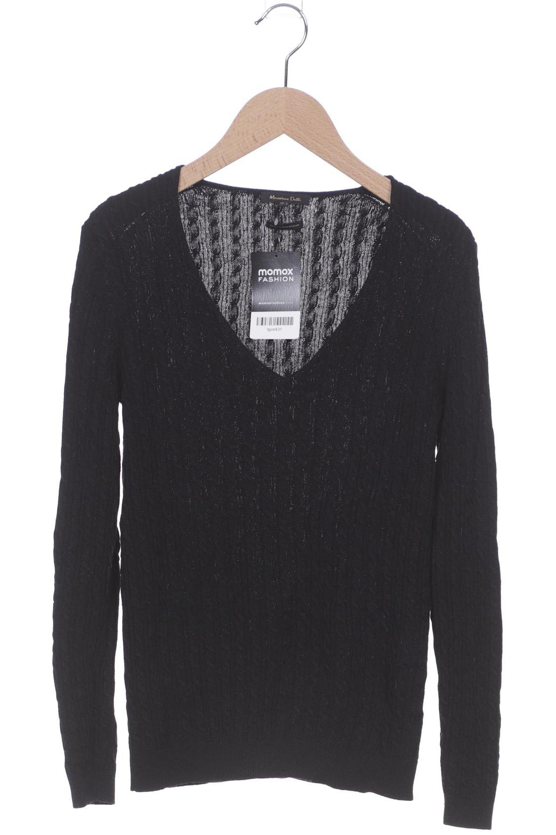 Massimo Dutti Damen Pullover, schwarz von Massimo Dutti