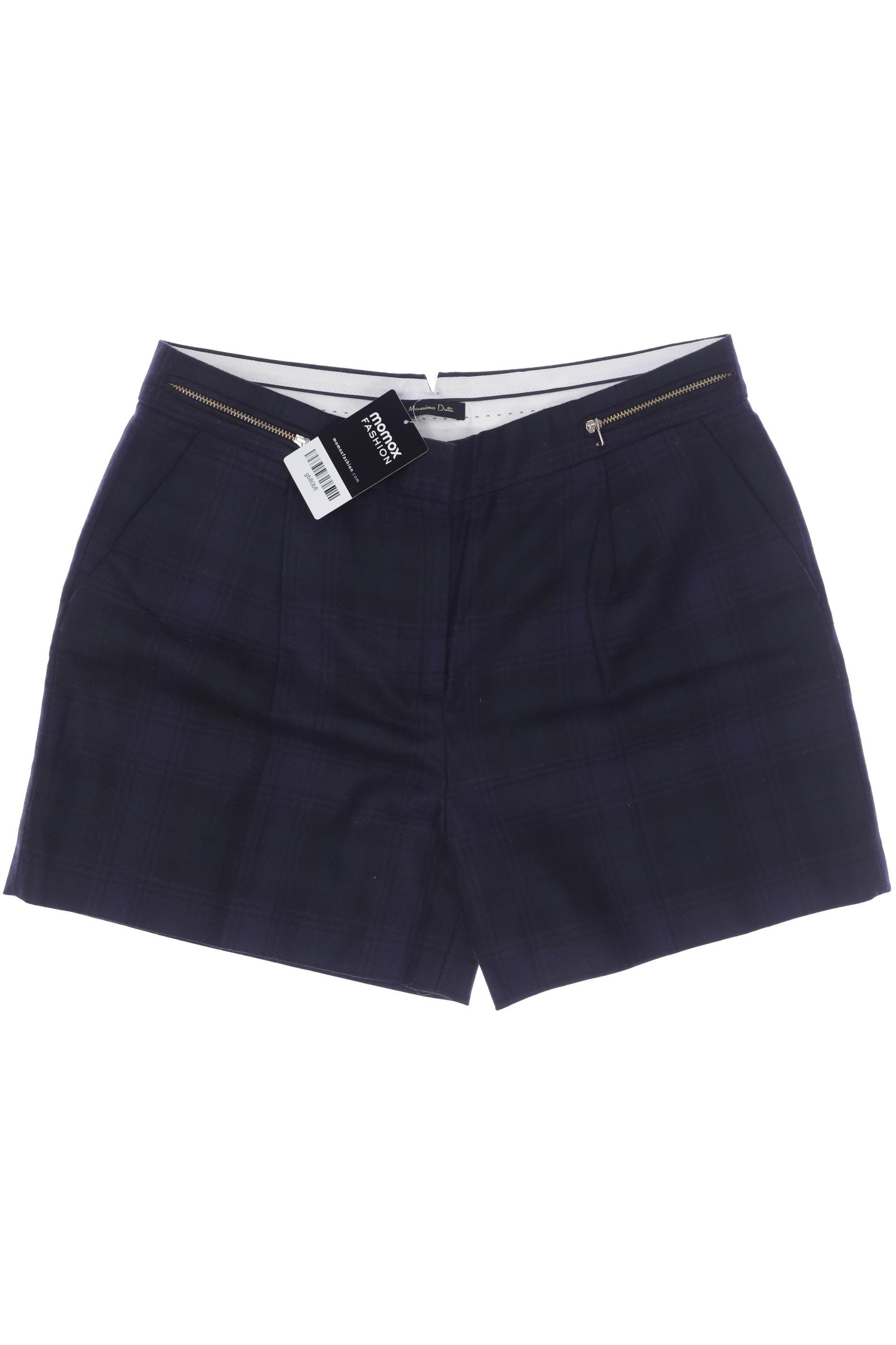 Massimo Dutti Damen Shorts, marineblau von Massimo Dutti