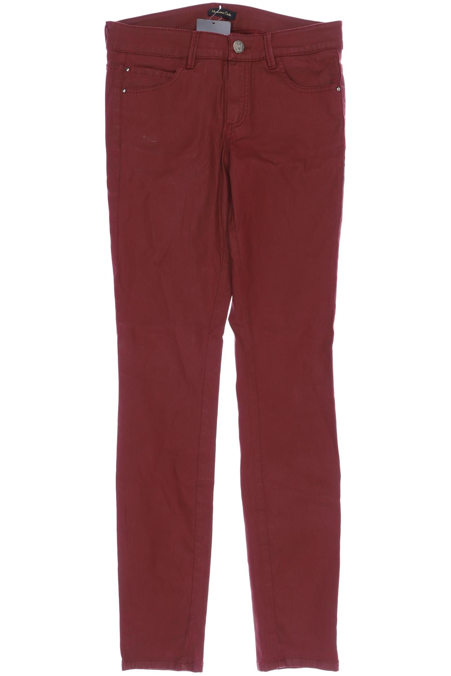 Massimo Dutti Damen Stoffhose, rot von Massimo Dutti