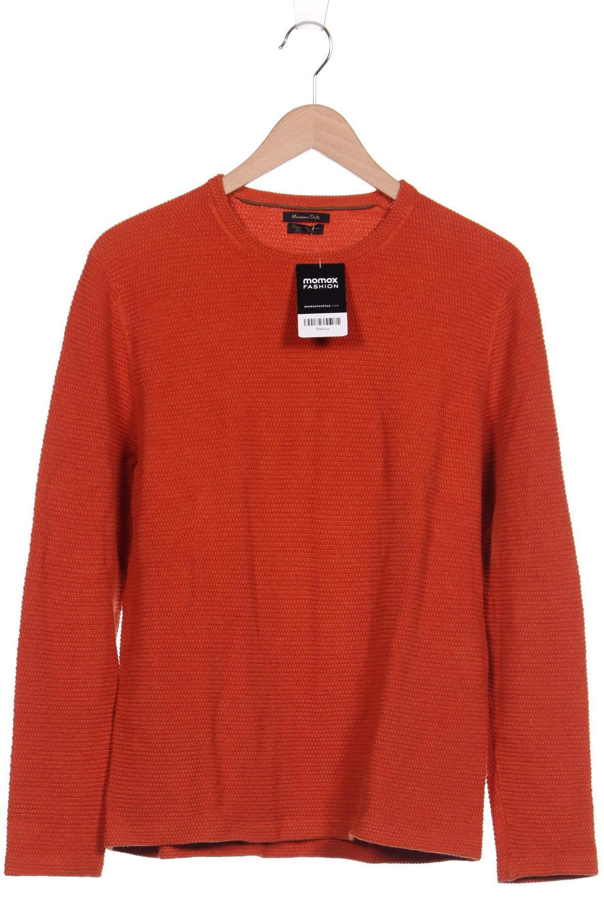 Massimo Dutti Herren Pullover, orange von Massimo Dutti