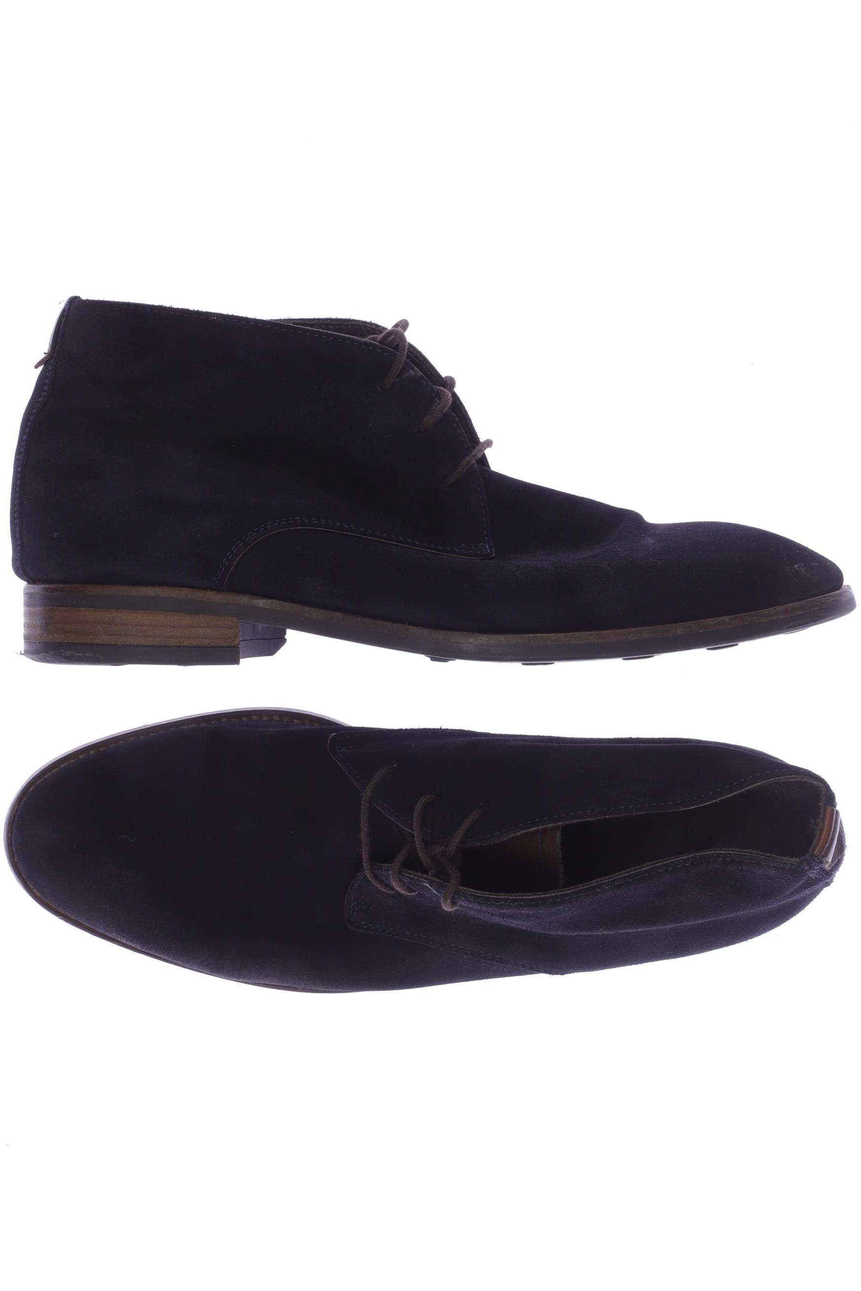 Massimo Dutti Herren Stiefel, marineblau von Massimo Dutti