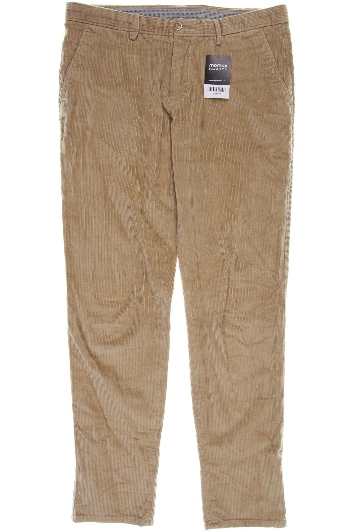 Massimo Dutti Herren Stoffhose, beige von Massimo Dutti