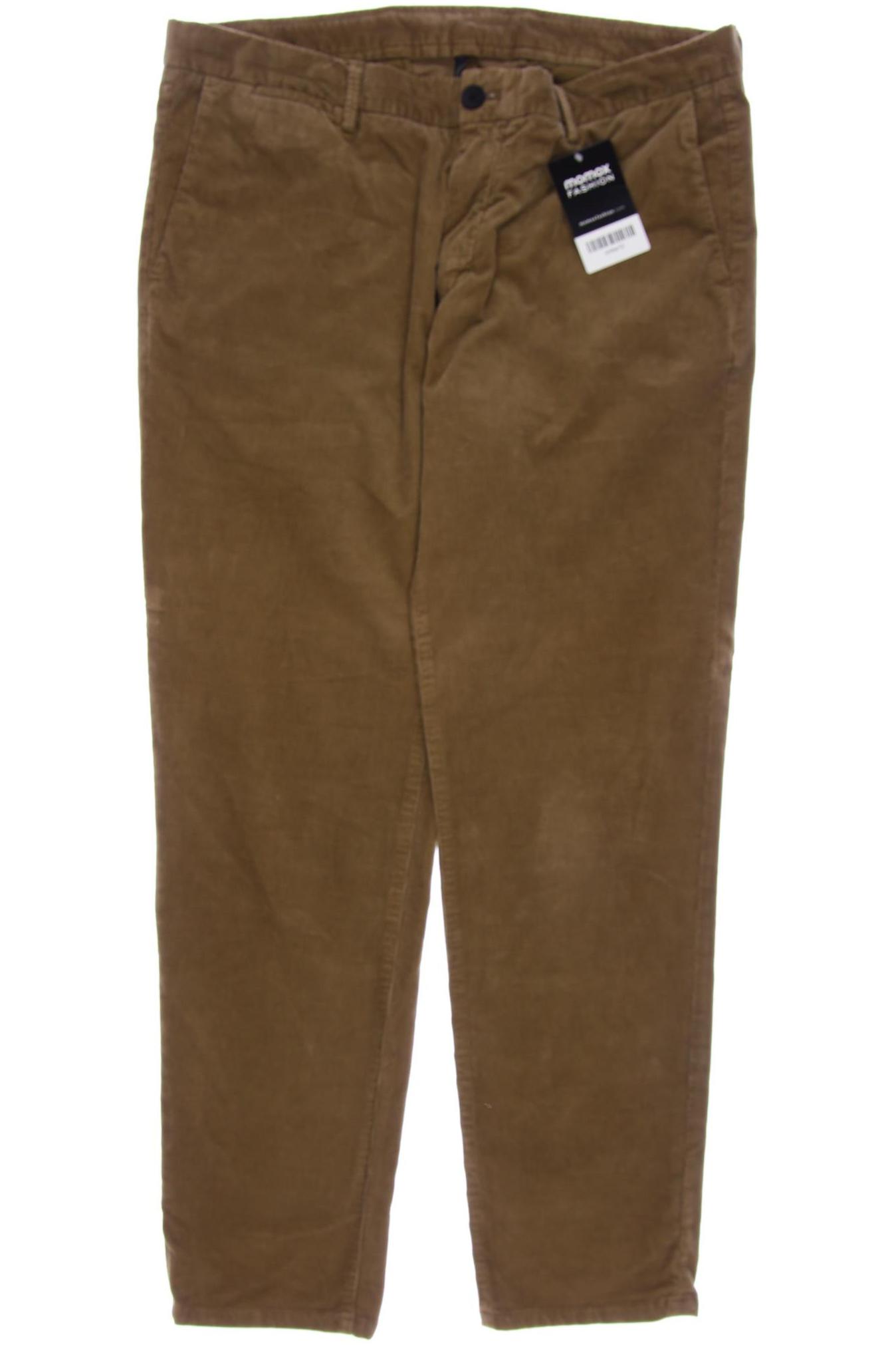 Massimo Dutti Herren Stoffhose, braun von Massimo Dutti