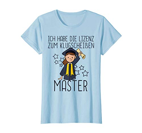 Damen Master Abschluss Fun Geschenk Idee Frauen Uni Absolvent T-Shirt Damen Master Abschluss Fun Geschenk Idee Frauen Uni Absolvent T-Shirt von Master Abschluss Geschenk Ideen