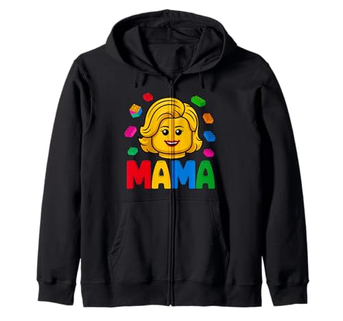 Familie Mama Mama Meister Baumeister Bausteine Bausteine Mutter Kapuzenjacke von Master Builder Family Birthday Kids Toddler Gifts