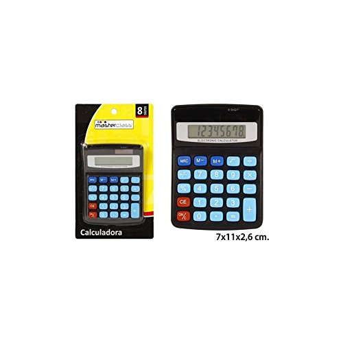 Masterclass Taschenrechner, 7 x 11 x 2,6 cm. von Master Class