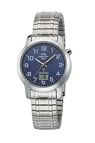 Master Time Funk Quarz Damen Uhr Analog-Digital mit Edelstahl Armband MTLA-10492-32M von Master Time