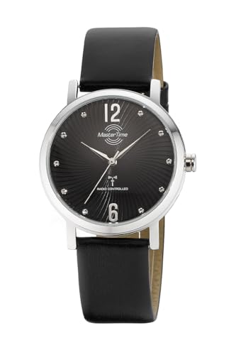 Master Time Funk Quarz Damen Uhr Analog-Digital mit Leder Armband MTLA-10801-25L von Master Time