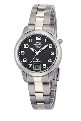 Master Time Funk Quarz Damen Uhr Analog-Digital mit Titan Armband MTLT-10652-51M Master Time Funk Quarz Damen Uhr Analog-Digital mit Titan Armband MTLT-10652-51M von Master Time