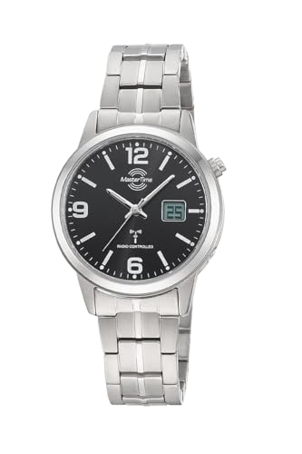 Master Time Funk Quarz Damen Uhr Analog-Digital mit Titan Armband MTLT-10901-22M von Master Time