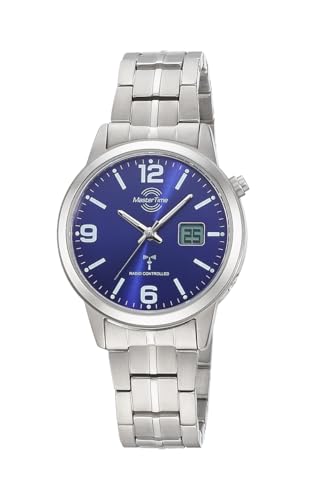 Master Time Funk Quarz Damen Uhr Analog-Digital mit Titan Armband MTLT-10902-32M von Master Time