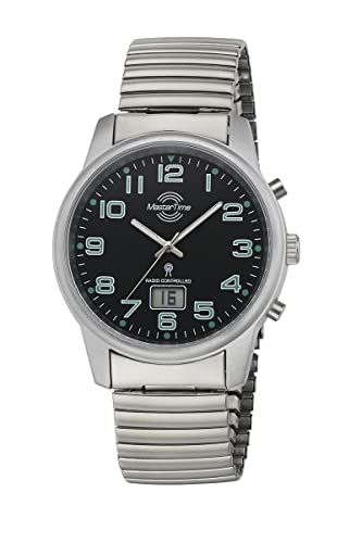 Master Time Funk Quarz Herren Uhr Analog-Digital mit Edelstahl Armband MTGA-10763-22Z von Master Time