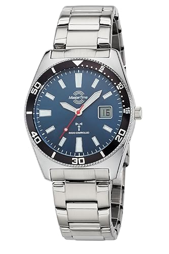 Master Time Funk Quarz Herren Uhr Analog-Digital mit Edelstahl Armband MTGA-10858-31M von Master Time