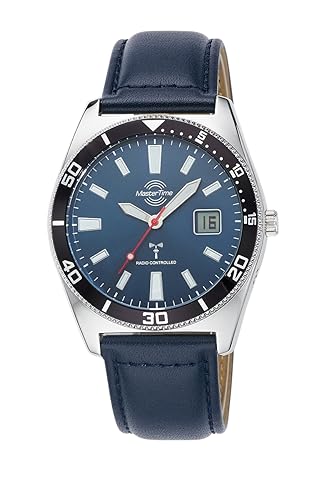 Master Time Funk Quarz Herren Uhr Analog-Digital mit Leder Armband MTGA-10855-31L von Master Time