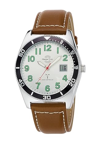 Master Time Funk Quarz Herren Uhr Analog-Digital mit Leder Armband MTGA-10856-41L Master Time Funk Quarz Herren Uhr Analog-Digital mit Leder Armband MTGA-10856-41L von Master Time